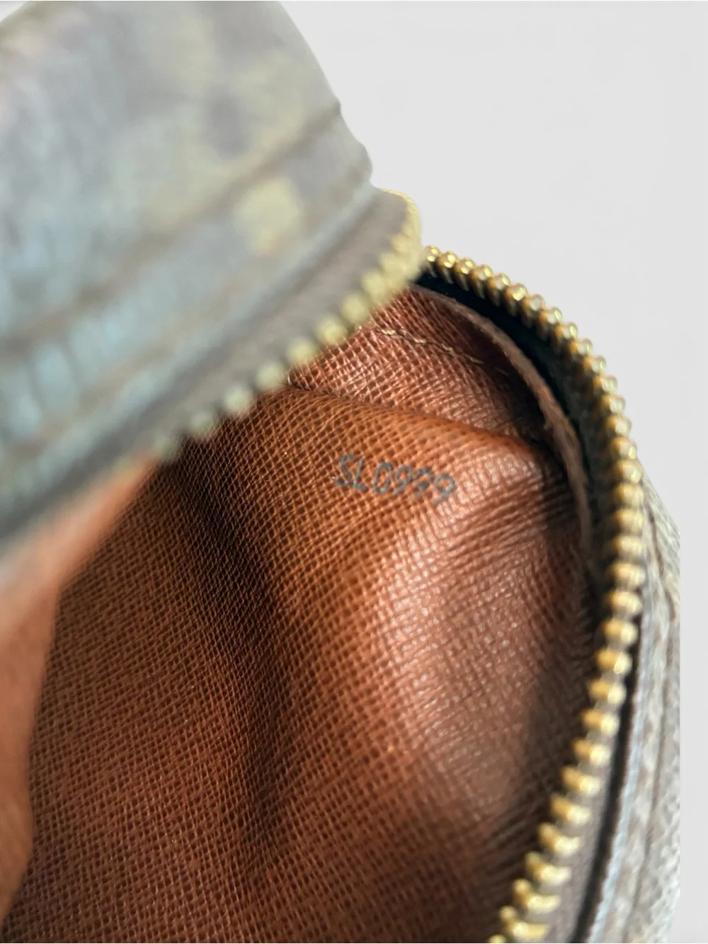 Louis Vuitton Monogram Crossbody in Brown and Tan